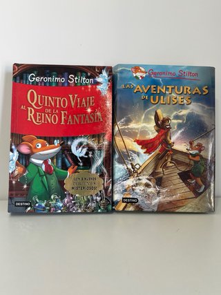 Lote de libros de Geronimo Stilton