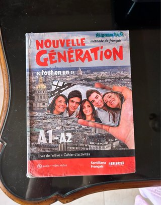 NOUVELLE GENERATION A1/A2 LIVRE/EXERCICES+CD+DVD