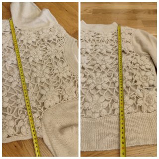 Maglioncino Zara floreale tg M