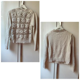 Maglioncino Zara floreale tg M