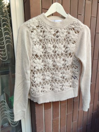 Maglioncino Zara floreale tg M