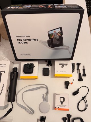 Cámara Insta360 GO Ultra Negra