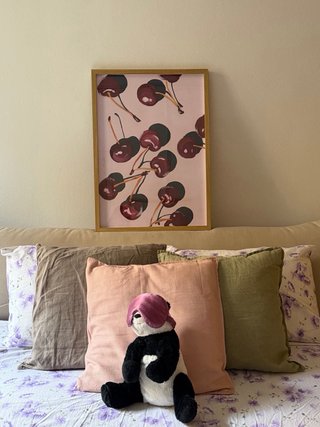 Cuadro Decorativo Cerezas 50x70