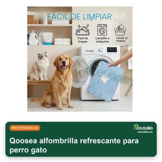 Qoosea alfombrilla refrescante para perro gato