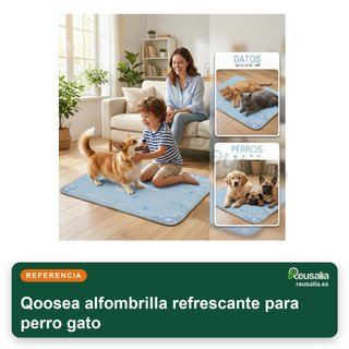 Qoosea alfombrilla refrescante para perro gato