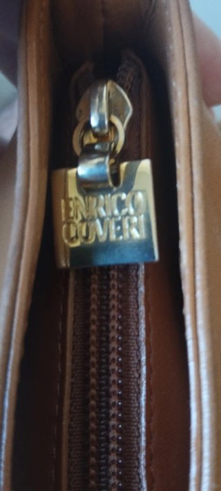 Borsa Enrico Coveri pelle cuoio