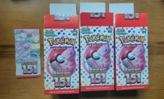 LOTE POKEMON 151 COREANO