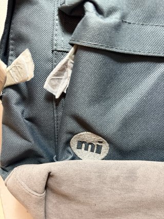 Mochila Mi-Pac Gris Estrellas Nueva