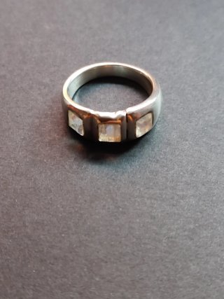 Anillo Plata 3 Lunas