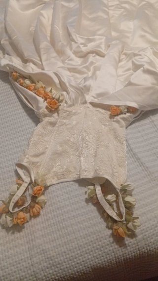 Vestido de Novia Vintage Flores