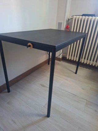 Set Estudio IKEA: Mesa, Silla y Reposapiés
