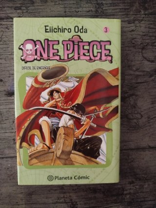 Pack 3 primeros tomos One Piece + 21