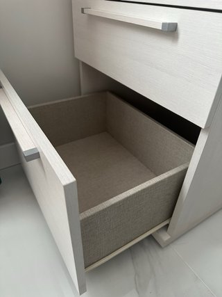 Sinfonier madera y blanco