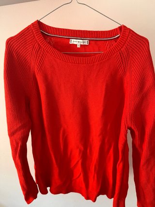 Jersey Tommy Hilfiger Rojo mujer Talla M