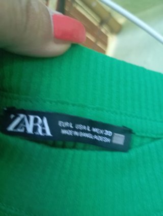 Conjunto 2 camisetas punto azul y verde