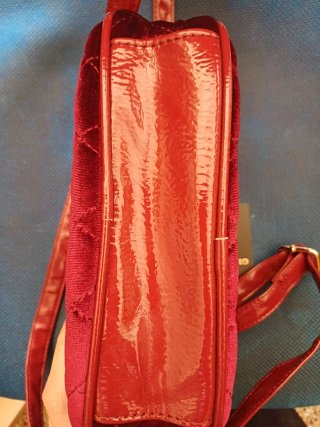 NUEVO! BOLSO TERCIOPELO GIOVANNA MILANO. Sin estre