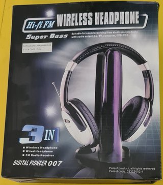 Auriculares FM Digital Pioneer 007 3 en 1
