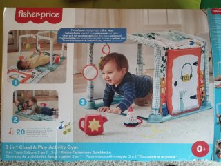 Gimnasio para bebés Fisher-Price 3 en 1