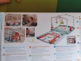 Gimnasio para bebés Fisher-Price 3 en 1