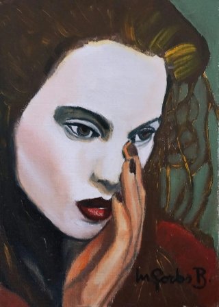 Pintura al óleo. Pieza única. 13*18 cm.