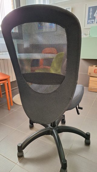 Silla de oficina Ikea Flintan negra