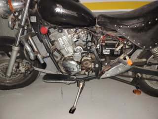 Keeway Superlight 125 Negra