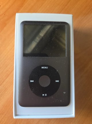 iPod Classic 160GB 7ª Gen + caja original
