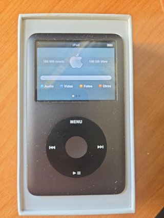 iPod Classic 160GB 7ª Gen + caja original