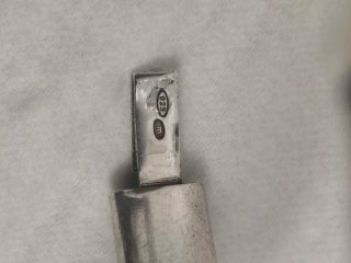 Brazalete vintage plata