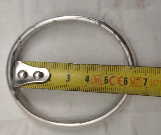Brazalete vintage plata