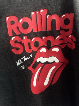 Camiseta Rolling Stones Zara 9 años