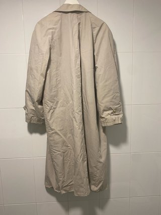 Gabardina Burberry Clásica Beige
