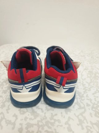 Geox Bamba Niño Marvel Azul Rojo