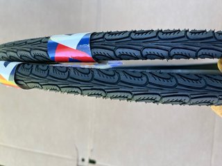Cubiertas para bicicleta de varillas