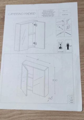 Armario Baño con espejo