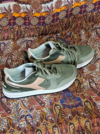 Diadora Scarpe Donna Oro/Verde