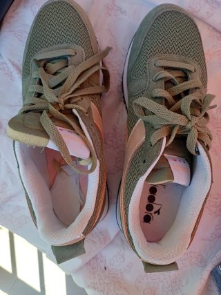 Diadora Scarpe Donna Oro/Verde
