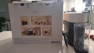 Cafetera Nespresso Vertuo Pop Krups. Nueva