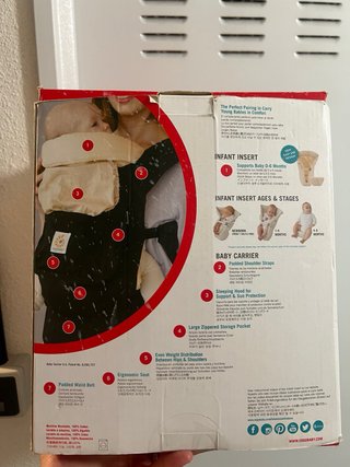Ergobaby Bundle of Joy Portabebés + Inserto