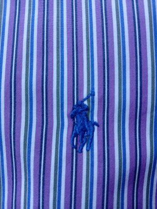 Camisa Ralph Lauren Rayas Talla M