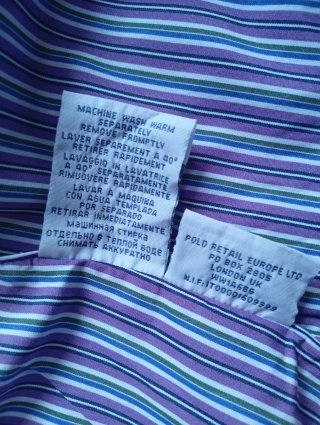 Camisa Ralph Lauren Rayas Talla M