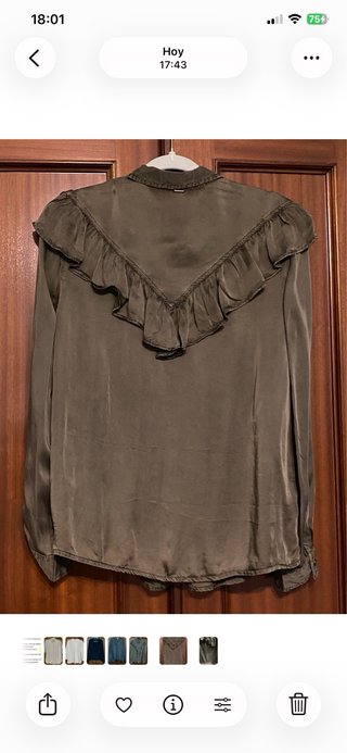 Lote 4 blusas/camisas mujer Talla L