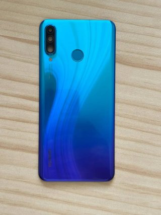 Tapa trasera Huawei P30 lite azul degradado