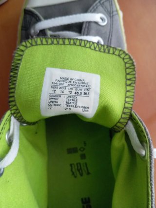 Zapatillas Converse Talla 46.5