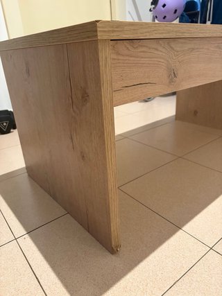Mesa centro elevable madera