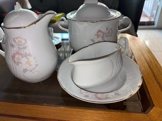 Vajilla de porcelana coleccionista