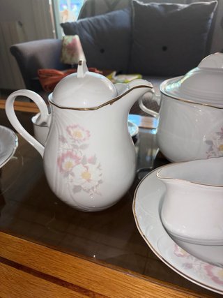 Vajilla de porcelana coleccionista