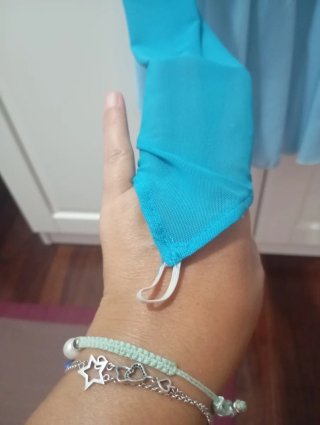 Maillot Patinaje Artístico Azul Brillante