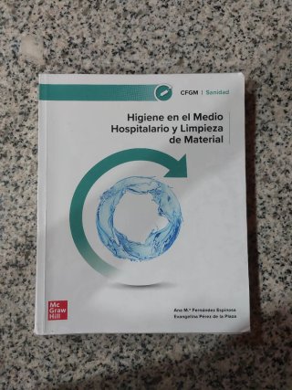 Higiene en el medio hospitalariao y limpieza de ma