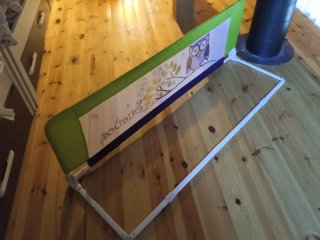 Barrera de Cama Infantil con Dibujo de Búho